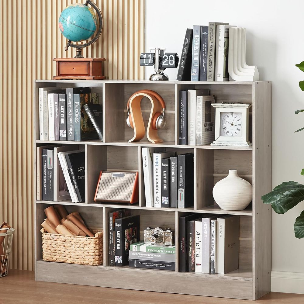 Storage - مكتبة LEYAOYAO بـ 10 مكعبات مع