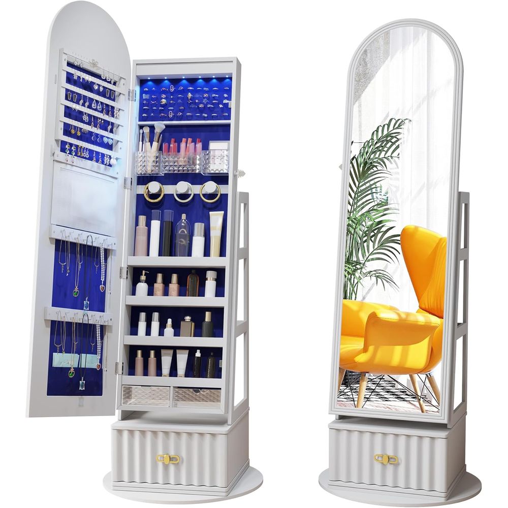 خزانة ملابس بمرآة كاملة الطول  - مراجعة Storage وسعره