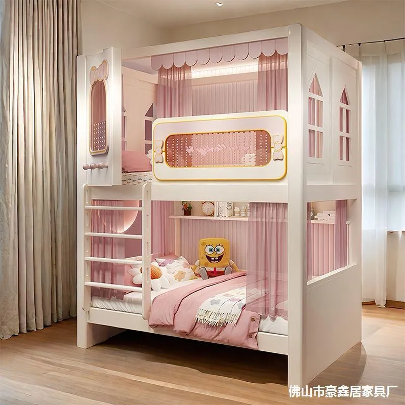 سرير أطفال مزدوج بطبقتين علوية - مراجعة Bunk Bed With Stairs And Slide وسعره