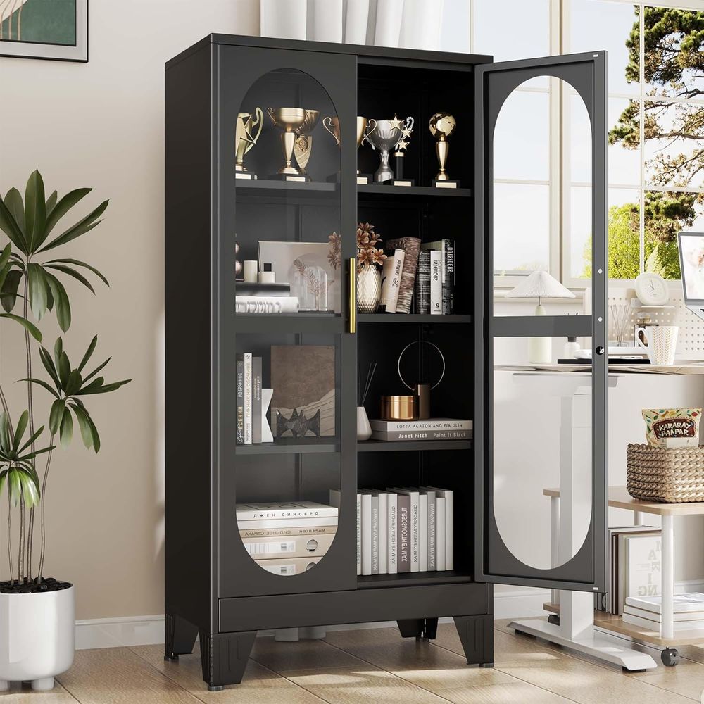 خزانة عرض زجاجية بطول 61 بوصة  - مراجعة Storage وسعره