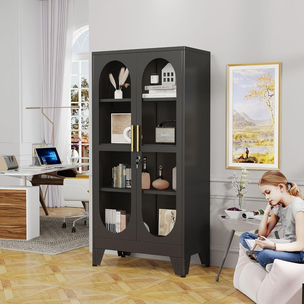 خزانة عرض زجاجية بطول 61 بوصة  - مراجعة Storage وسعره